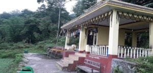 Char Dhara sacred spring and temple area visited during the Char Dhara Trek in eastern Nepal