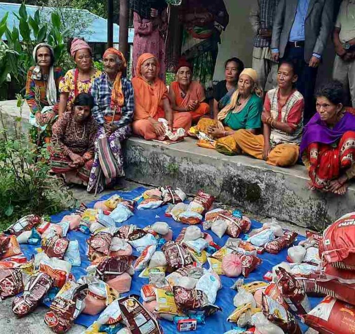 Food material distribution